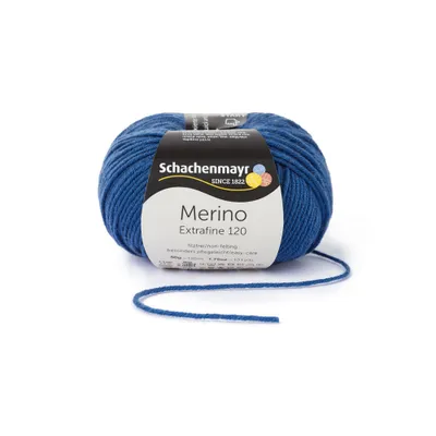 Image de Schachenmayr Merino Extrafine 120, 50g Jeans fils à tricoter main