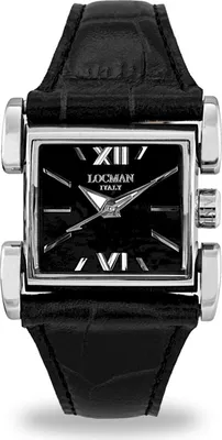 Produktbild von 050600BKFNK0PSK Italy Damenuhr Latin Lover Titanium/Edelstahl schwarz Ref. 0506 Locman