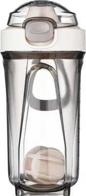Produktbild von Protein Shaker 500ml auslaufsicherer Deckel mit Mixerball