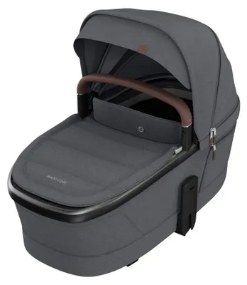 Produktbild von Maxi-Cosi Fame Babywanne, Bester Schlafkomfort für Babys, SoothingSlope, Verstellbare Close2Me Babywanne, SlideTech Travelsystem, Twillic Graphite