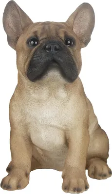 Produktbild von Esschert Design Hundefigur Französische Bulldogge Beige sitzend