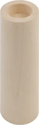 Immagine prodotto di Portacandele rotondo in legno da 16 cm, design decupage, decorazione della tavola