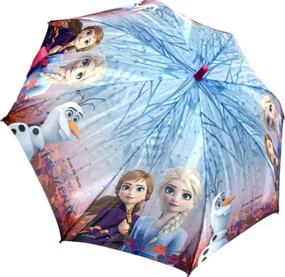 Produktbild von Frozen - Die Eiskönigin Anna und Elsa Automatik-Regenschirm Stock-Schirm