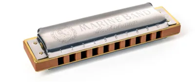 Produktbild von Hohner MBAND F Marine Band Mundharmonika, F