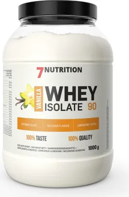 Immagine prodotto di Siero di latte 7Nutrition Isolate 90 Vanilla 7Nu000178