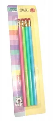 Obrázok produktu pre Sada 4 ceruziek Loozz Pastel Majewski v blistri