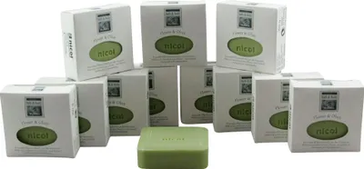 Produktbild von 12x Pflanzenölseife aus der Provence FLOWER&OLIVE von NICOL