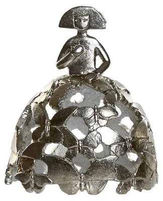 Harzfigur Menina mit Schmetterlingskleid, 16x9x18,5 cm