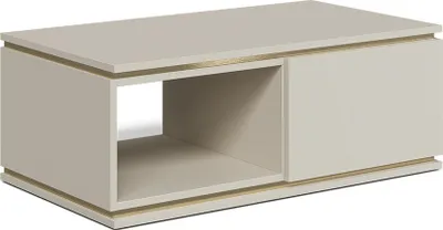 Produktbild von Couchtisch Vicco Linette Cashmere 90 x 50 cm mit Schublade, Model 57968