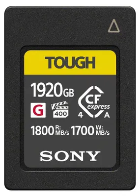 Produktbild von Sony CFexpress Type A 1920GB TOUGH R/W 1800/1700MBs CEAG1920T