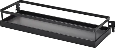 Produktbild von Kesseböhmer Dispensa Tandem Side Einhängetablar ARENA Style anthrazit für 60er Schrankbreite 435 x 154 x 75 mm