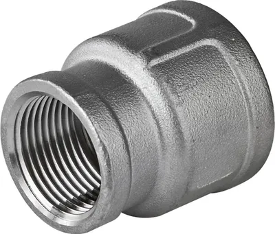 Produktbild von Edelstahl Fitting Reduziermuffe 1 x 1/2 Zoll Gewindefitting