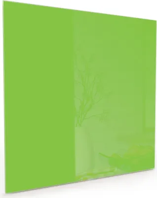 Produktbild von Küchenrückwand Spritzschutz Glas mit Motiv Hellgrüner Hintergrund 40 x 40 cm