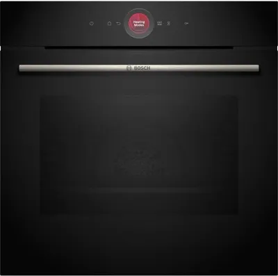 Image de Four Multifonction Bosch Série 8 HBG7541B1, 71L, 14 Modes de Cuisson, Ecoclean Softclose, Noir, H595xL594xP548mm