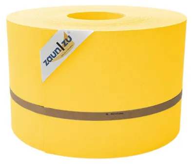 Produktbild von Sichtschutzstreifen zaun|zu PREMIUM 50m Rolle PP Zaunblende für Doppelstabzaun Gelb, 50m