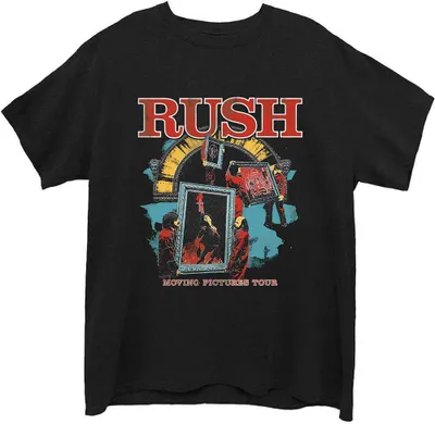 Produktbild von Rush Moving Pictures Black 2XL T-Shirt