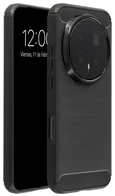 Imagen del producto de Funda con acabado cepillado para Honor Magic8 Pro - Negro, Imagen generada por IA