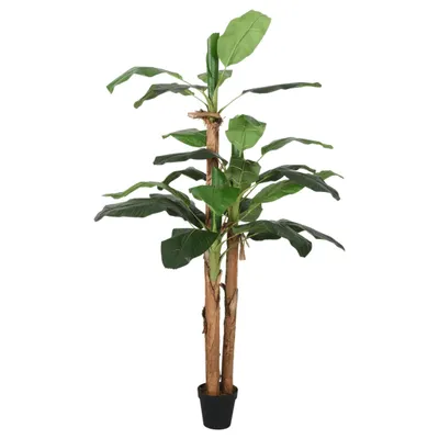 Produktbild von vidaXL Bananenbaum Künstlich 18 Blätter 150 cm Grün