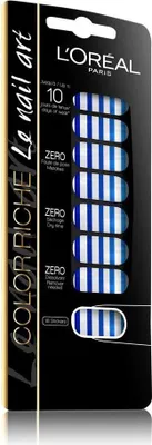 Produktbild von L’Oréal Paris Color Riche Nail Art 5 French Marinie, Blau, French Marinie, 1 mm, 155 mm, 12 g