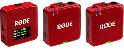 Obrázok produktu pre RODE Wireless GO Gen 3 Rot - Mikrofon