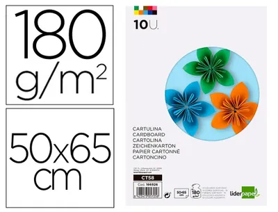 Zdjęcie produktu dla Liderpapel CT58, Papier artystyczny, 180 g/m², 10 ark.