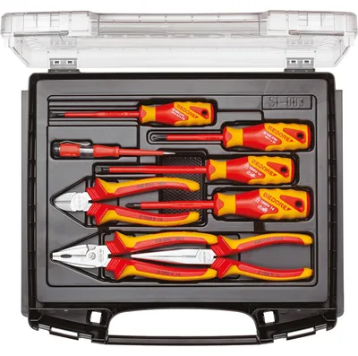 Productafbeelding van Gedore VDE-gereedschapset, 8-delig, model RZB1-17