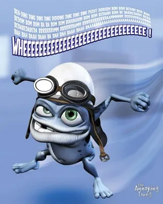Obrázek produktu pro Crazy Frog – WHEEE – 40 x 51 cm – plakát