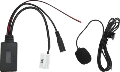 Obrázek produktu pro 12-pinový modul Bluetooth 5.0 AUX-in kabel MP3 hudební adaptér náhradní pro RCD300 RCD310 RNS300 RNS310 RCD510 s mikrofonem