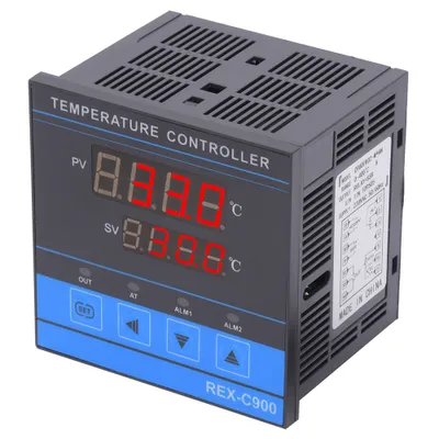 Produktbild von Temperaturregler,Digitaler Temperaturregler,Intelligenter Temperaturregler,Temperaturregler mit RELAIS+SSR-Ausgang,Temperaturregler mit PID-Regelung