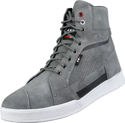 Image de Chaussures de moto perforées LS2 Downtown, gris, 40