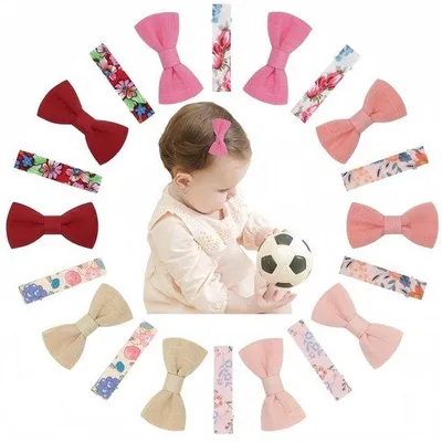 Image de Barrettes à cheveux avec pinces crocodiles, lot de 20, accessoires pour cheveux pour enfants