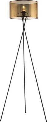 Produktbild von JUST LIGHT LED Stehleuchte TREMELLA Stehlampe mit Fußschalter, Metall amberfarbig Wohnzimmer, Schlafzimmer, Esszimmer, Arbeitszimmer, Flur