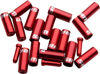 Immagine prodotto di Set di terminali Sram rossi (10x4mm + 6x5mm + 4x punta del cavo)