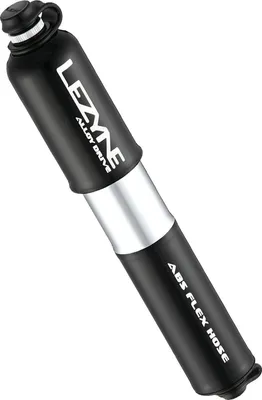 Produktbild von Lezyne Alloy Drive, Handluftpumpe, Schwarz, Silber, I-Typ-Griff, 6,2 bar, Aluminium, 112 g