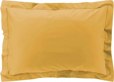 Immagine prodotto di 2 federe in percalle giallo 50 x 70 cm