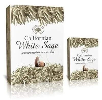 Produktbild von Green Tree backflow Cones "White Sage" 12 Stk