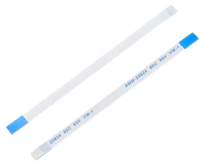FFC Flachbandkabel 7-polig 0,5 mm 80 mm Typ B 10 Stück
