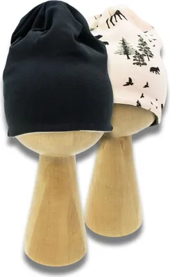 Produktbild von Baby Wendemütze Nicol Bambi grau beige, Gr. 92/98
