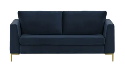 Produktbild von SLF24 - 2,5-Personen-Sofa Gosena - blau - Velluto 11
