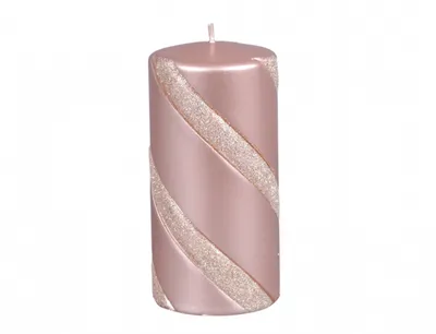 Image de VELLA Bougie de Noël d7x14cm