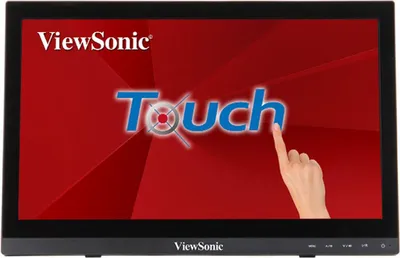 Produktbild von ViewSonic Monitor Touchscreen TD1630-3 16" HD 1366x768 TN 75Hz HDMI VGA Nero