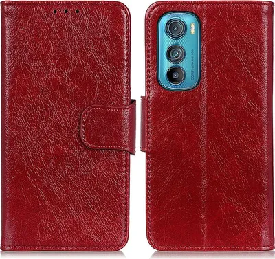 Produktbild von Mobigear Classy  Motorola Edge 30 Hülle Klapphülle Geldbörse - Rot