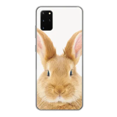 Produktbild von MuchoWow® Handyhülle Schutzhülle Hülle für Samsung Galaxy S20 Plus Kinder - Kaninchen - Kind - Mädchen - Jungen Silikon Softcase Handy Hülle - Hartschale