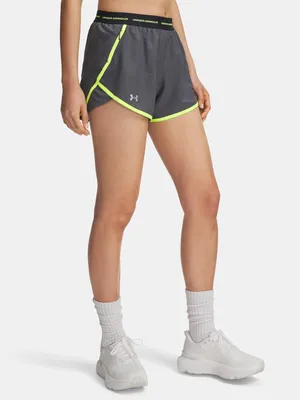 Produktbild von Under Armour Damenshorts UA Fly By 3'' Novelty Short-GRY MD
