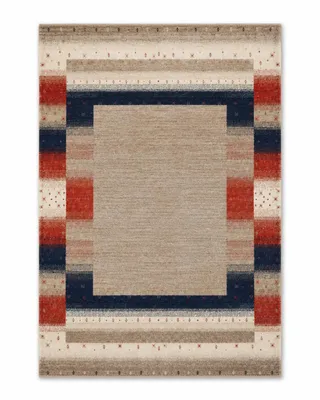 Immagine prodotto di Tappeto ARVONA, 200 x 140 cm – tappeto moderno a pelo corto, disponibile nei colori beige, crema, blu e terracotta. Tappeto per la zona living / Alta qualità