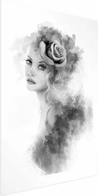 Produktbild von Posterpapier Poster - Watercolor Portrait 21x30 cm Menschen h-B-0107-ao-a