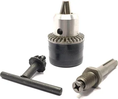 Produktbild von Zahnradbohrkopf 1,5-13 mm – Zahnradbohrhalter – Zahnradbohrkopf inkl. SDS-plus-Adapter – Bohrhalter mit SDS-Plus 1/2 – 20UNF