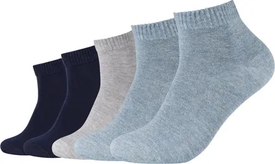 Produktbild von s.Oliver Uni-Kurzsocken 5 Paar jeans/grau/marine 39 - 42