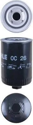 Immagine prodotto di Filtro olio avvitabile Ø 93,2 mm MAHLE adatto, tra l'altro, per FENDT Farmer