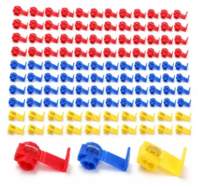 T-Tap Verbinder Set 110-tlg., 0,5–6,0 mm², Nylon, für Kfz & Elektrik